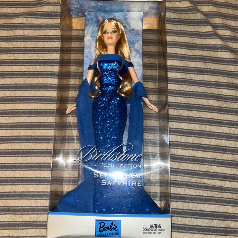 Birthstone collection sapphire Barbie